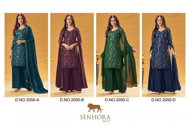 Senhora 37 Colors Heavy New Designer Exclusive Wear Embroidery Salwar Kameez Collection